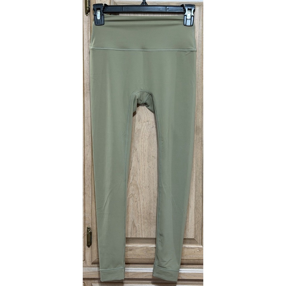 Set AirLuxe Leggings Women's Size Small Green Yoga Gym Sports Exercise Relax